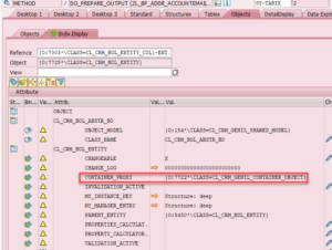 CRM Debugging and BOL Programming to read & populate values