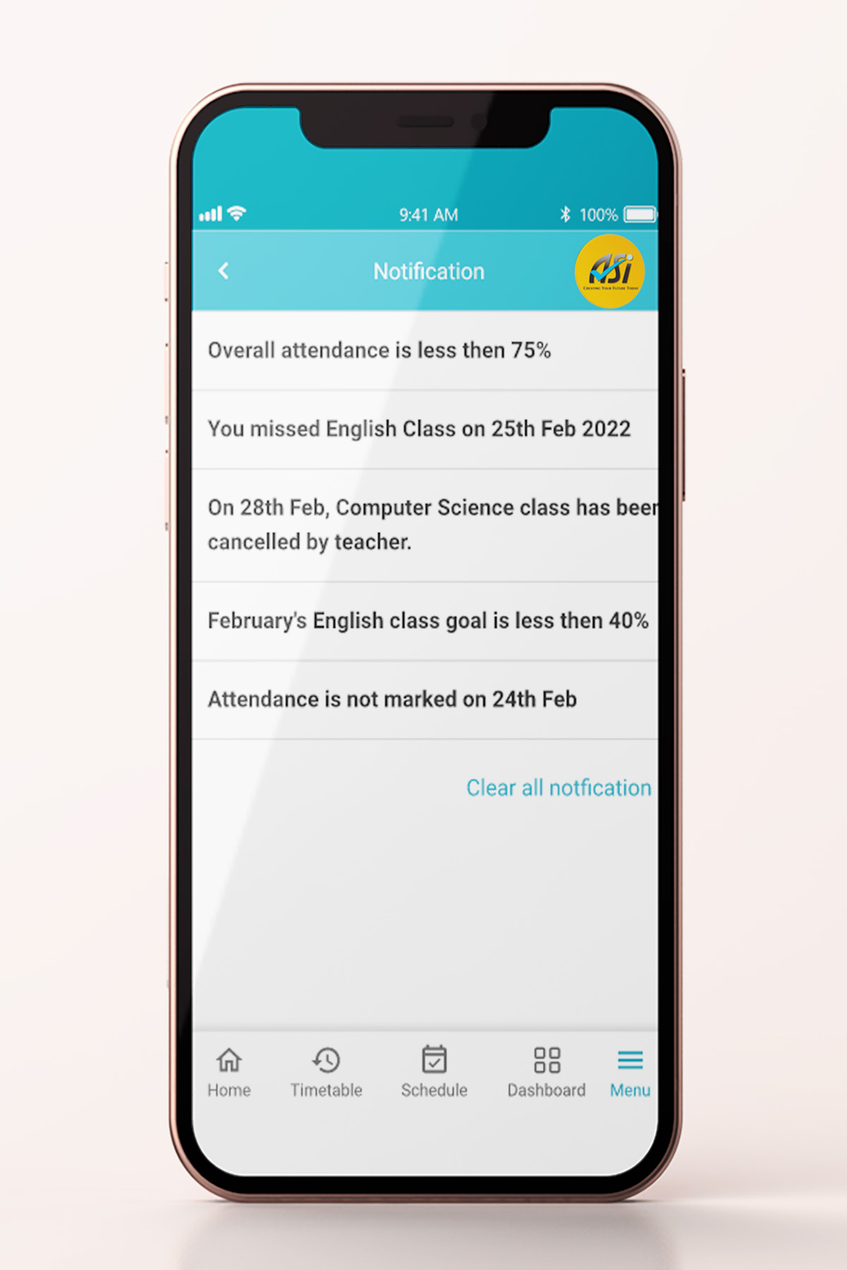 App screenshot_2 A.S. Institute ajmer
