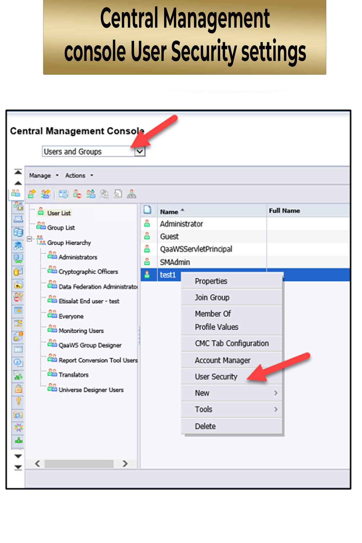 SAP BOBJ Implementation