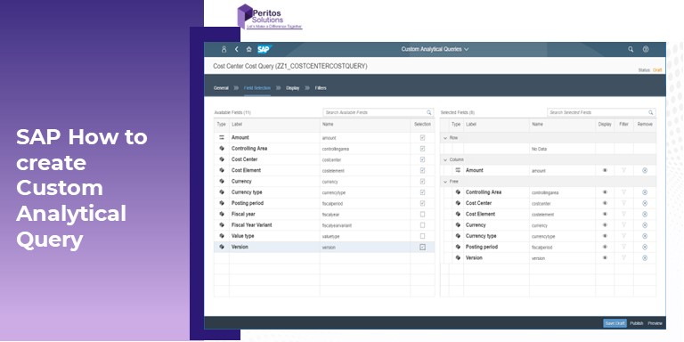 S/4 Hana Creating Custom Analytical Query