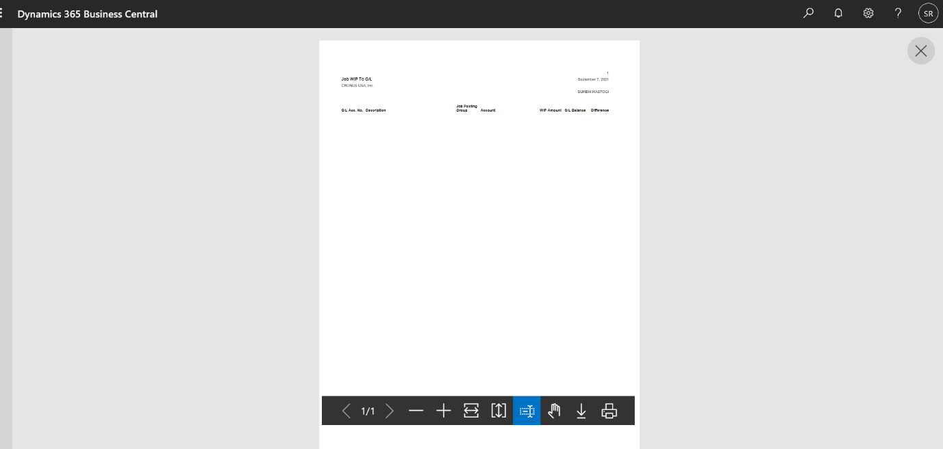 Business Central Reports and Ledger Entries