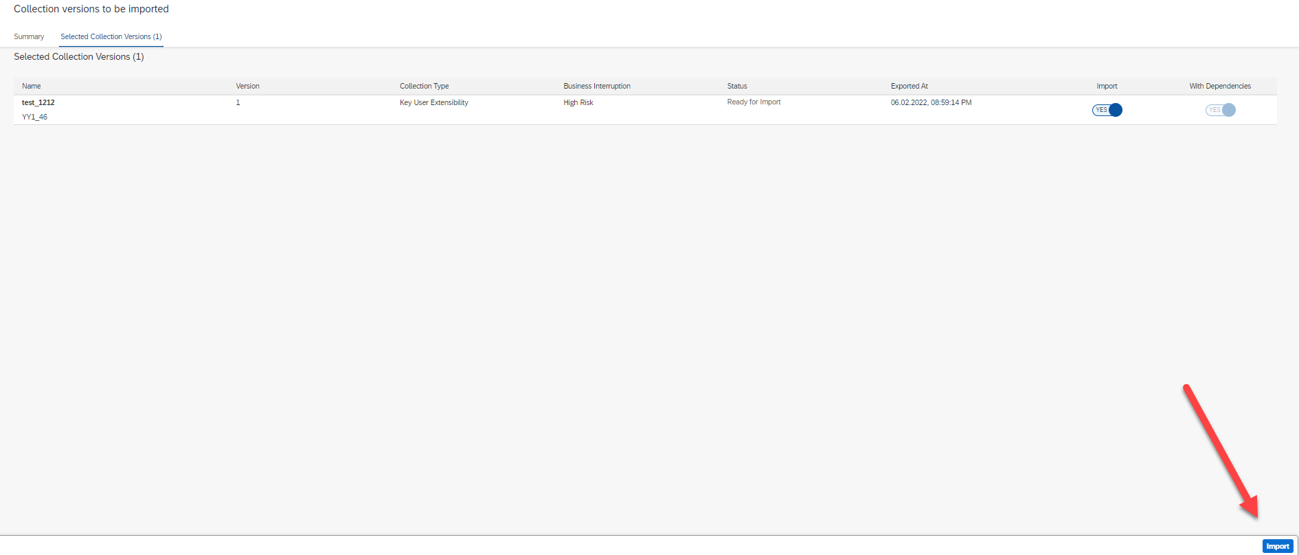 SAP S/4 Hana move changes to production