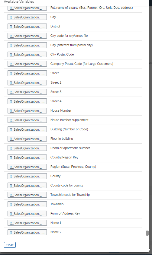 Modify Email template in S/4