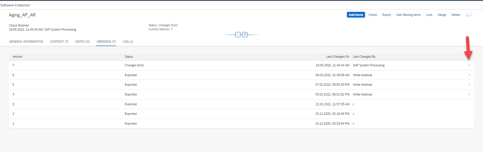 SAP S/4 Hana move changes to production