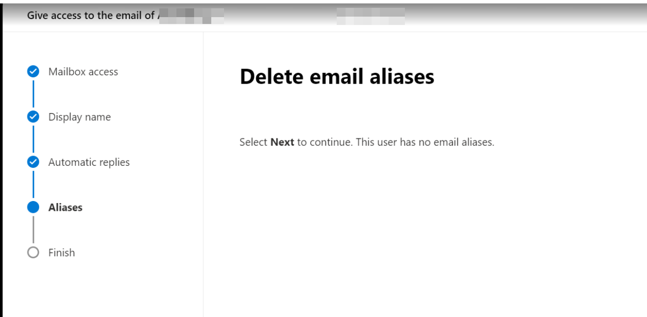 Removing former employee O365
