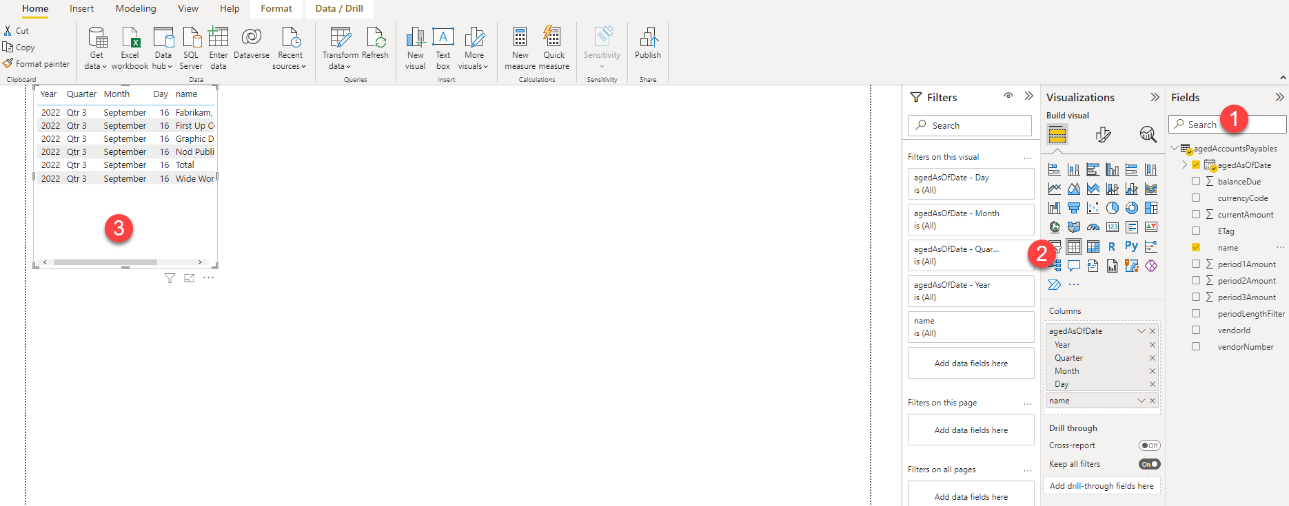 Graphical user interface, application, Word Description automatically generated